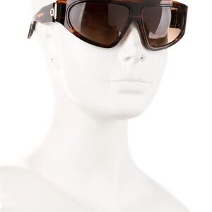 Balmain Black and Gold Sunglasses Case